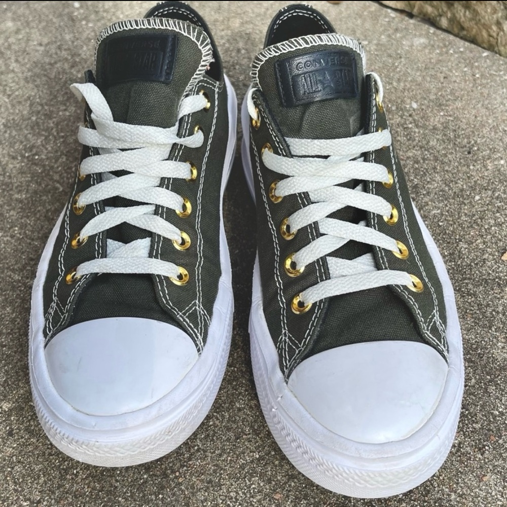 Custom Converse Chuck Taylor All Star Move Canvas Platform Low Top Sneakers
